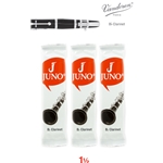 Juno Bb Clarinet Reeds (3-Pack)