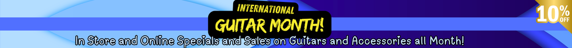 10% off guitar products