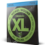 Daddario  EXL165 Nickel Wound Bass Guitar Strings, Custom Light, 45-105, Long Scale