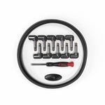 Daddario PW-GPKIT-10 DIY Solderless Custom Cable Kit, 10 feet, 10 plugs