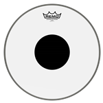 13" Controlled Sound Clear Black Dot Drumhead - Top Black Dot