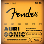 80/20 Bronze Acoustic Strings, Ball End, 70M