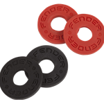0990819000 Fender Strap Blocks 4-Pack, Black (2) and Red (2)