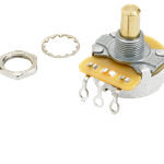 Fender 0990831000 Pure Vintage 250K Solid Shaft Potentiometer with Mounting Hardware