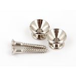 Fender 0994915000 Pure Vintage Strap Buttons, Nickel (2)