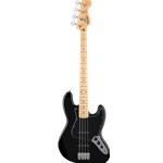 Standard Jazz Bass, Maple Fingerboard, Black Pickguard, Black