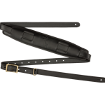 Fender 0990689006 Mustang Saddle Strap, Standard, Black, 2.25"