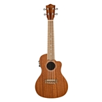 Lanikai MACEC Mahogany Cutaway Electric Concert Ukulele w/Gigbag