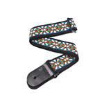 Daddario 50E02 Woven Guitar Strap, Stained Glass