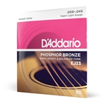 Daddario EJ23 9-45 Super Light, Phosphor Bronze Acoustic Guitar Strings