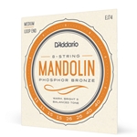 Daddario  EJ74 Mandolin Strings, Phosphor Bronze, Medium, 11-40