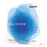 Daddario H31044M D'Addario Helicore Violin String Set, 4/4 Scale, Medium Tension