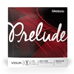 Daddario J81114M D'Addario Prelude Violin Single E String, 1/4 Scale, Medium Tension