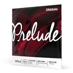 Daddario J910XSM D'Addario Prelude Viola String Set, Extra Short Scale, Medium Tension