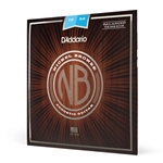 Daddario  NB1252BT Nickel Bronze Acoustic Guitar Strings, Balanced Tension Light, 12-52