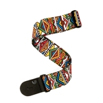 Daddario P20S1504 Polyester Guitar Strap, Ndebele