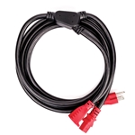 Daddario PW-IECPB-10 IEC to NEMA Plug Power Cable+, 10FT (North America)