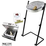 PanYard Jumbie Jam Steel Drum Kit - Metal Z-Floor Stand