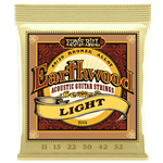 Ernie Ball P02004 Light Earthwood 80/20 Bronze Acoustic Guitar Strings 11-52 Gauge