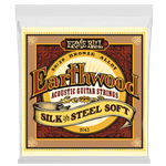 Ernie Ball P02045 Soft Earthwood 80/20 Bronze Silk & Steel Acoustic Guitar Strings 11-52 Gauge
