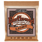 Ernie Ball P02148 Light Earthwood Phosphor Bronze Acoustic Guitar Strings 11-52 Gauge