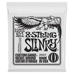 Ernie Ball P02625 Slinky Nickel Wound 8-String Electric Guitar Strings 10-74 Gauge