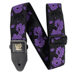 Ernie Ball P05359 Classic Jacquard Guitar Strap/Bass Strap - Lavender Rose