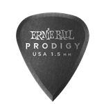Ernie Ball P09199 Prodigy Guitar Picks - Standard 1.5mm Black - 6 Pack