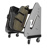 A&S BRSA The Band Room Mobile Saxophone Case Rack