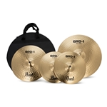 BRD-1 Precision Hammered 3-piece Cymbal Pack - 14" Hi-hats, 16" Crash, 20" Ride