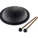 Meinl Sonic Energy Mini Steel Tongue Drum, C Major, Black