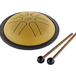 Meinl Sonic Energy Mini Steel Tongue Drum, B Major, Gold