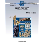 Quadritium (A Fantasy On Four Notes) SET (Score & Parts)