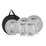 Pearl 4-Piece Low-Volume Metal Alloy Cymbal Pack