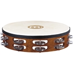 Traditional Wood Series 10" Headed Wood Tambourine