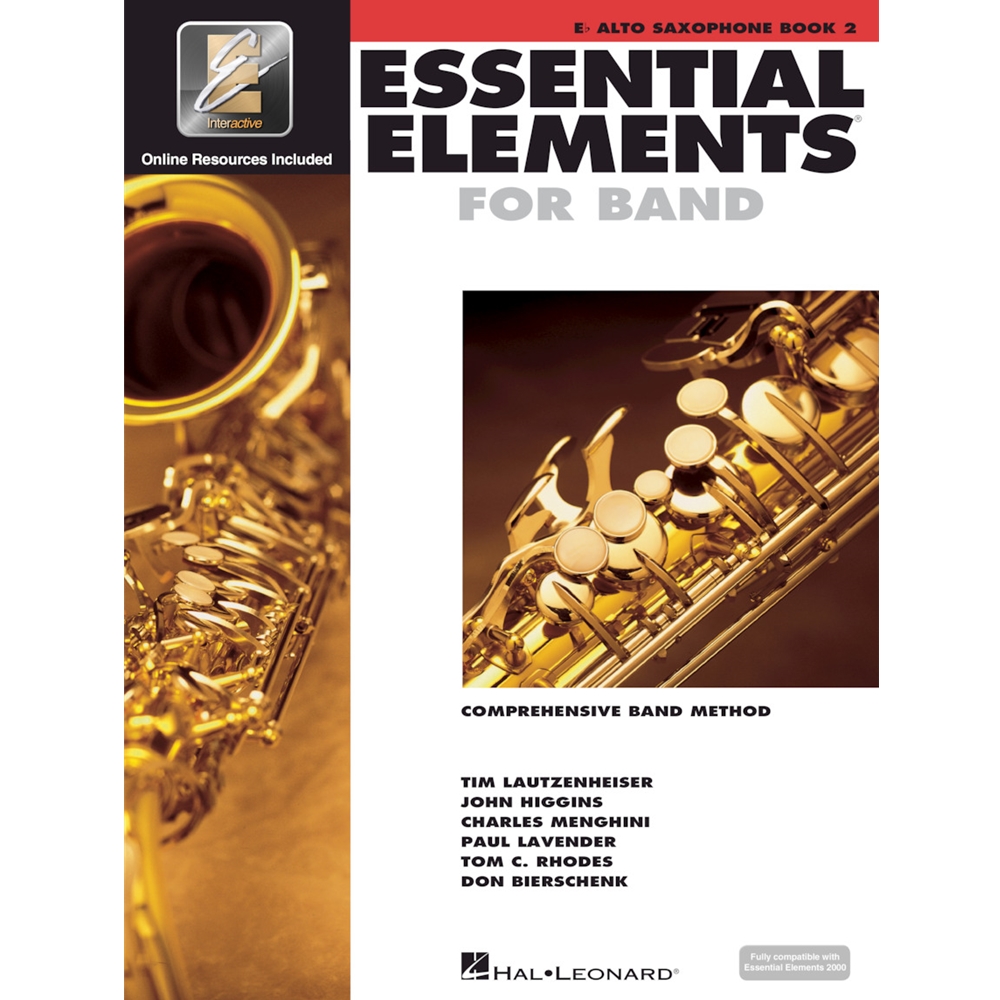 Essential Elements For Band – Book 2 With EEI Eb Alto Saxophone