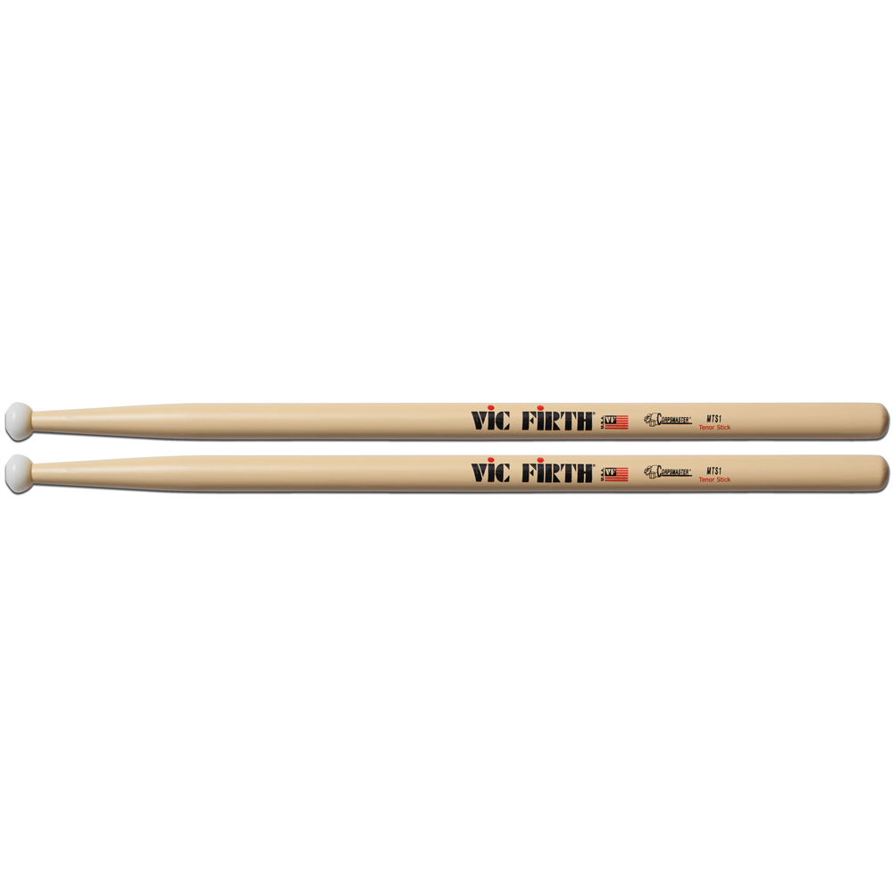 Vic Firth Corpsmaster Multi-Tenor Stick -- Nylon Tip