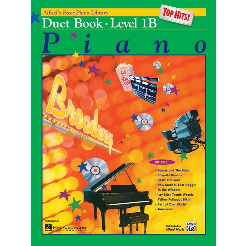 Alfred's Basic Piano Library: Top Hits! Duet Book 1B