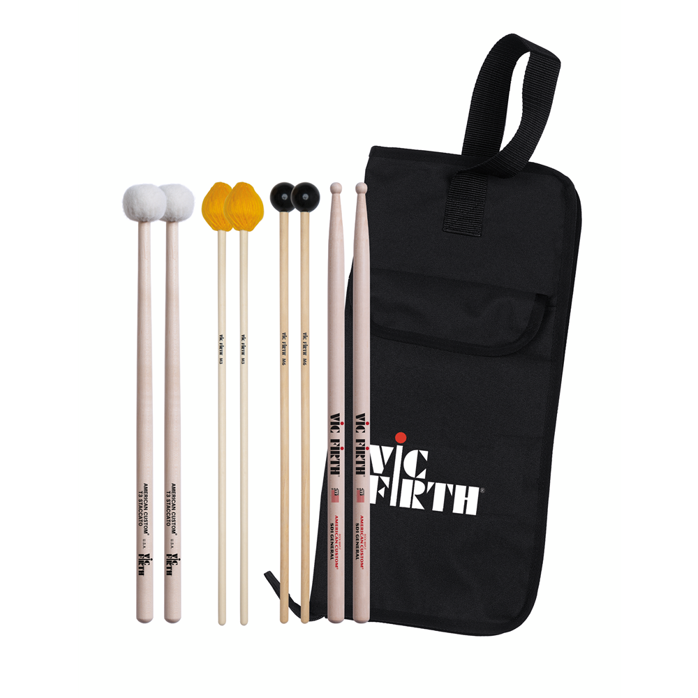 Vic Firth Intermediate Education Pack (Includes SD1, M3, M6, T3, BSB)
