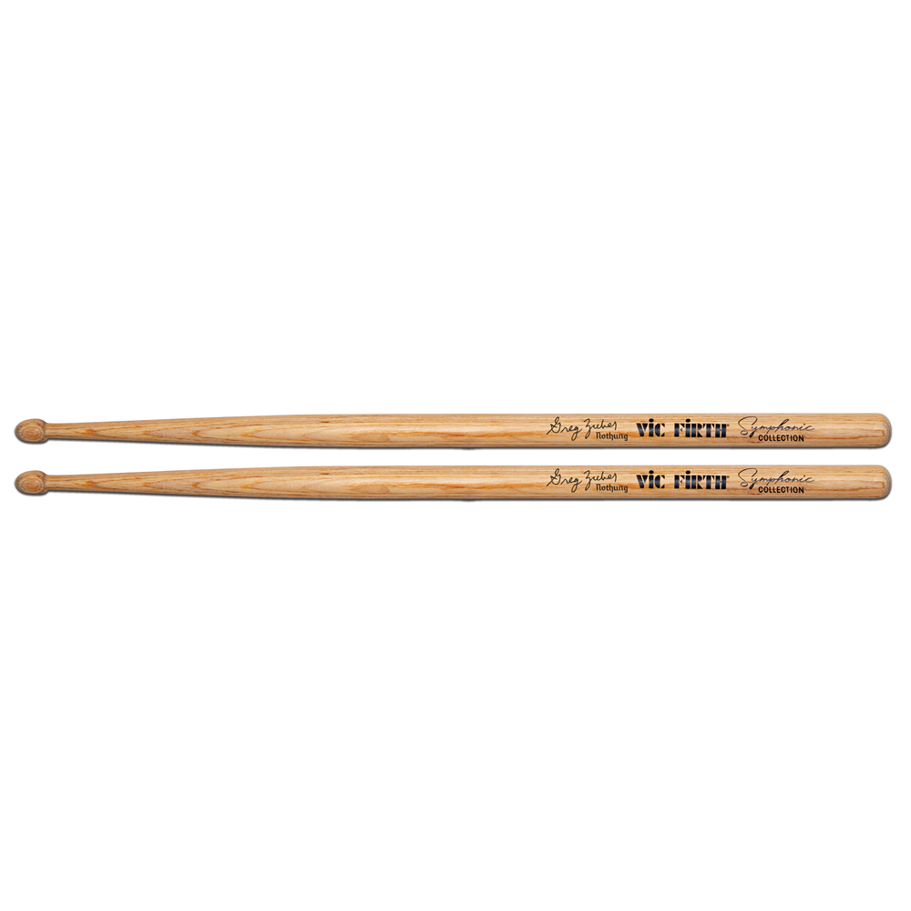 Vic Firth Symphonic Collection Laminated Birch Snare, Greg Zuber Signature Stick
