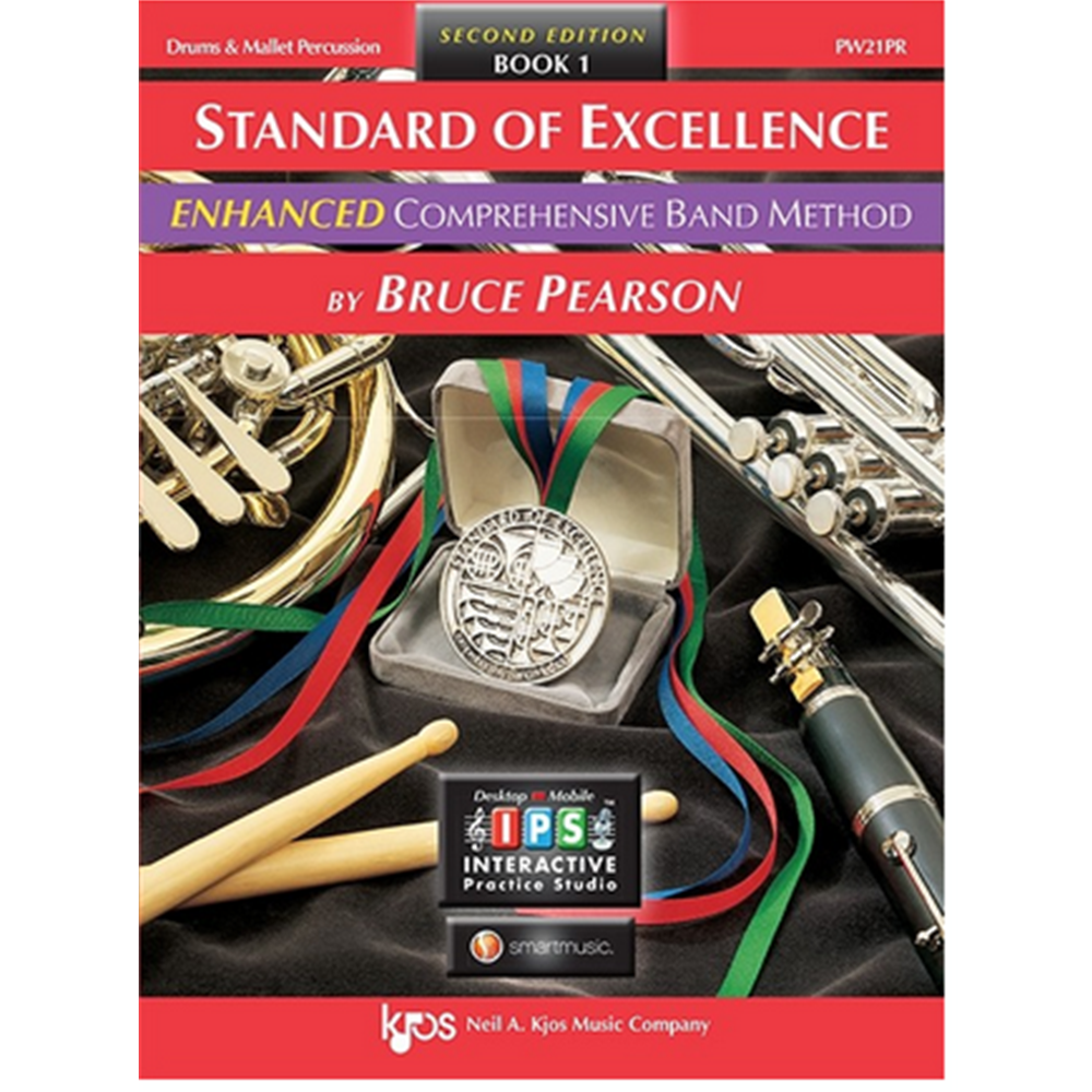 Standard of Excellence ENHANCED Book 1 - Drums & Mallet Percussion