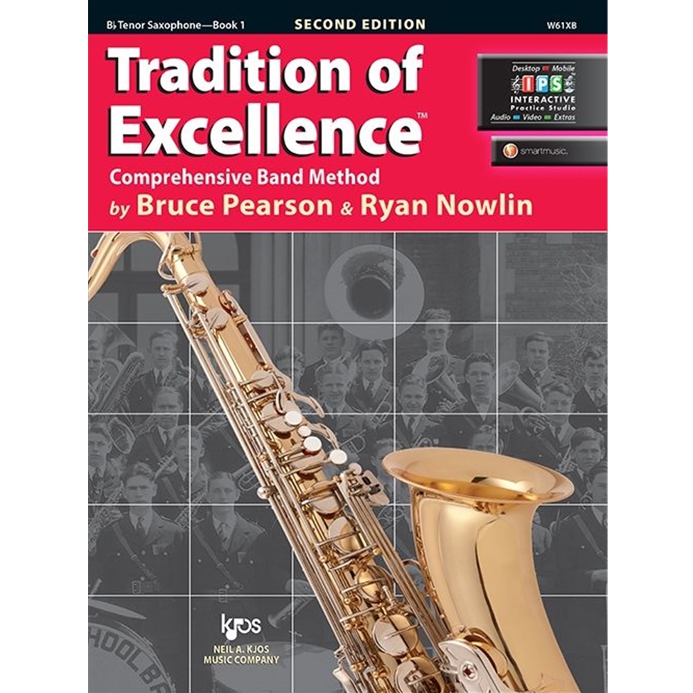 Tradition of Excellence Book 1 - Bb Tenor Saxophone