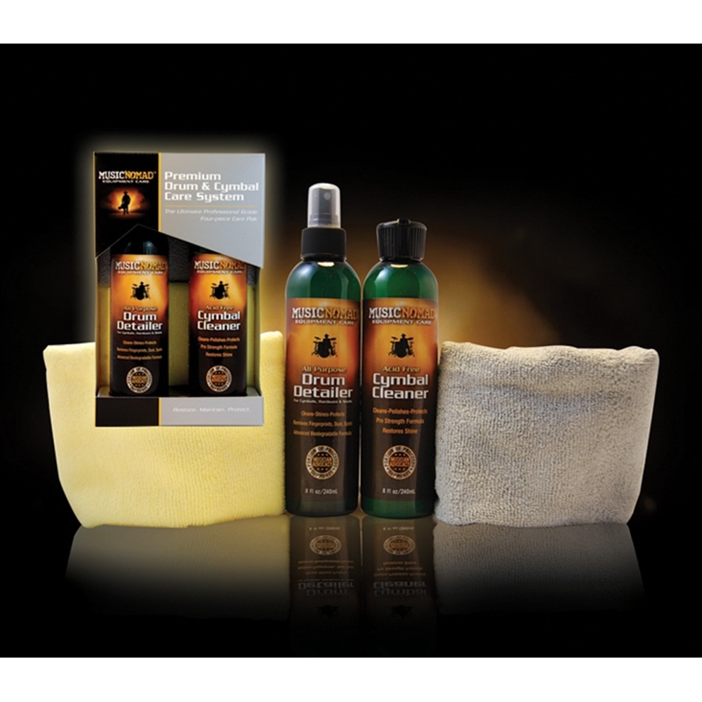 Premium Drum & Cymbal Care System