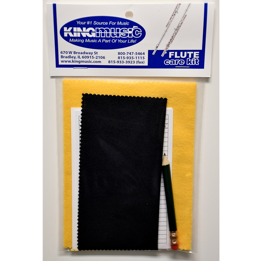 King Music Instrument Care Kit - Flute
