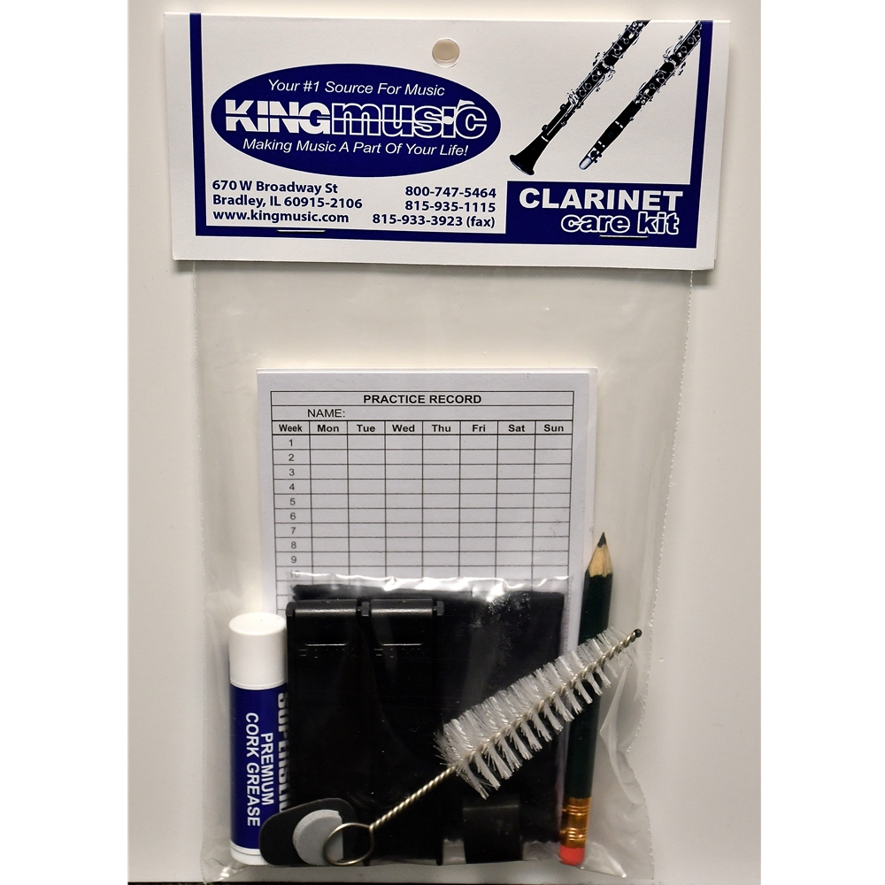 King Music Instrument Care Kit - Clarinet
