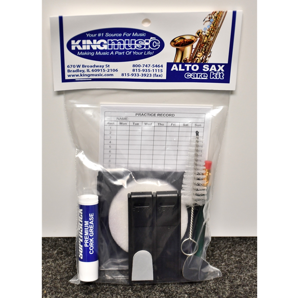 King Music Instrument Care Kit - Alto Saxophone