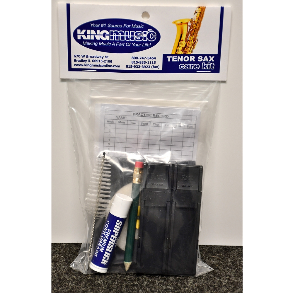 King Music Instrument Care Kit - Tenor Saxophone