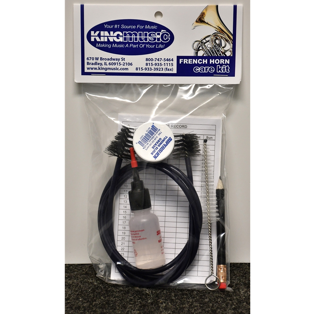 King Music Instrument Care Kit - French Horn