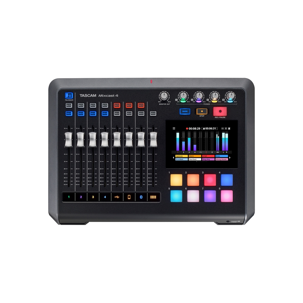 King Music Inc - Tascam MIXCAST4 Mixcast 4 Podcaster Mixer