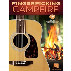 Fingerpicking Campfire 15 Songs Arranged for Solo Guitar in Standard Notation & Tablature